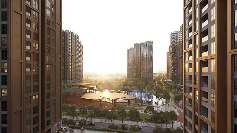 bảng giá The Cityon - Vinschool, VinUni và Vinmec quanh dự án